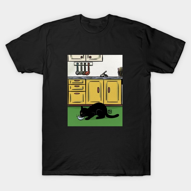 Meal time T-Shirt by BATKEI